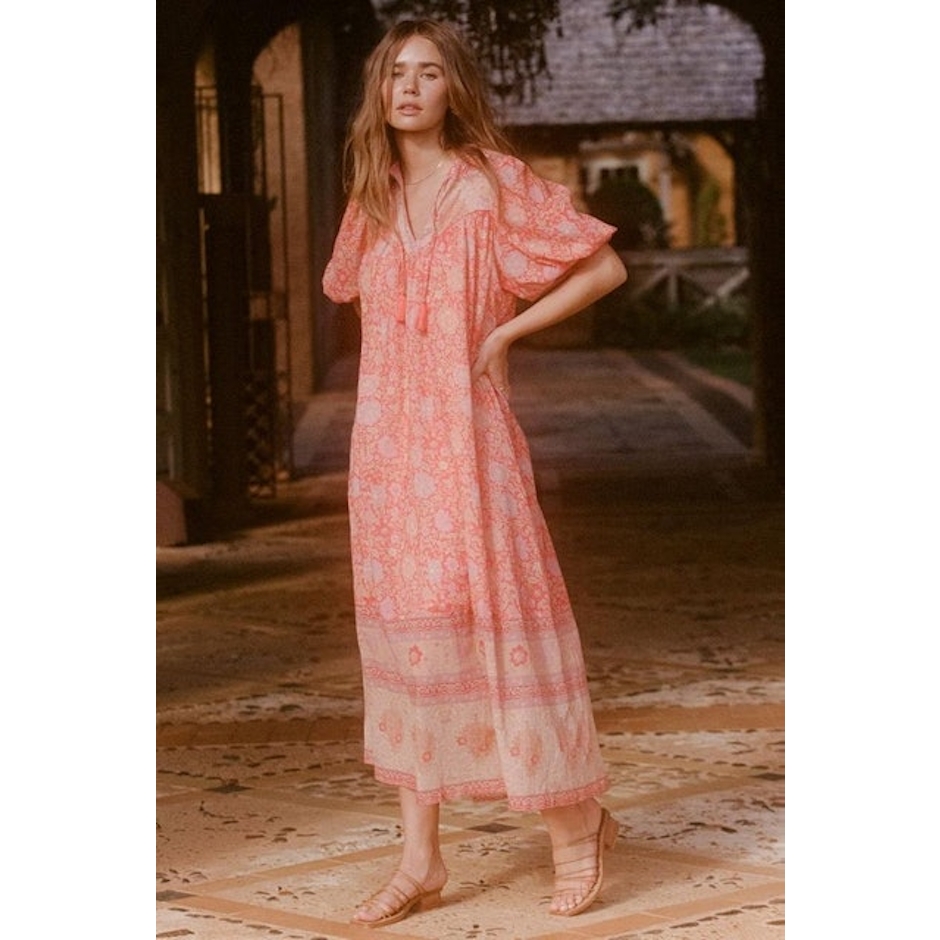 Spell Love Story Short Sleeve Boho Dress Image 1