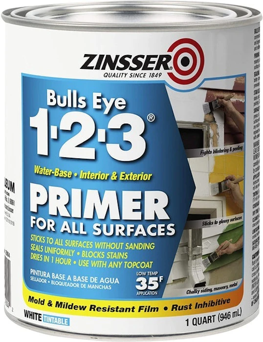 Rust-Oleum Zinsser Bulls Eye 1-2-3 Primer Image 1