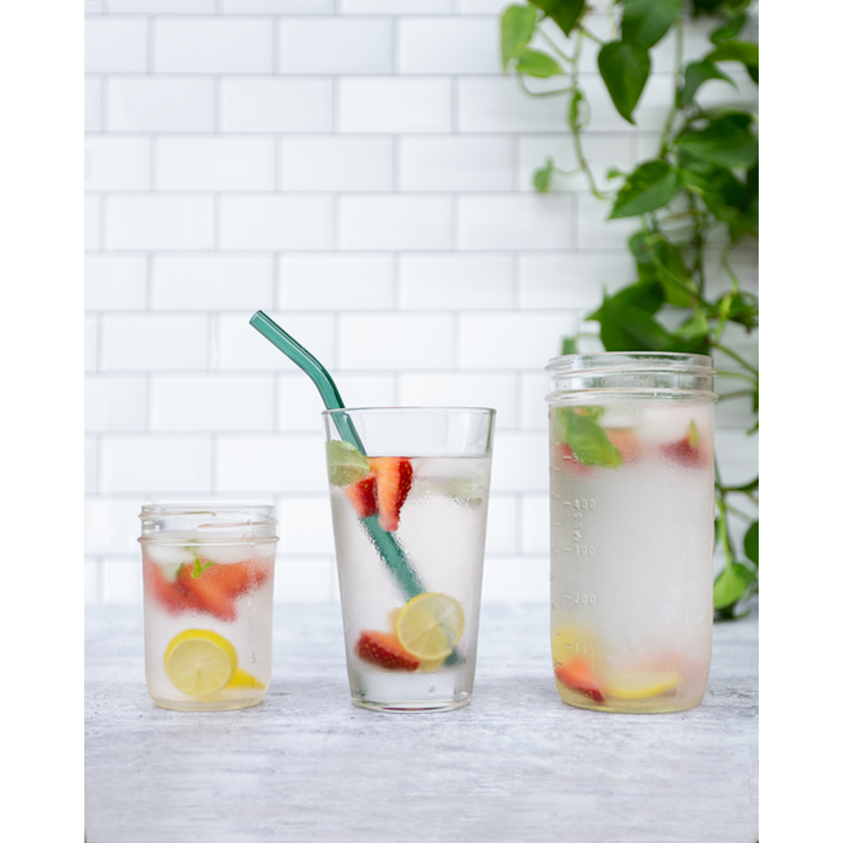 Simply Straws Classic Single Glass Straw Image 1