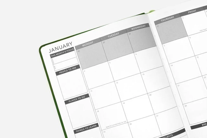 Passion Planner Weekly 2021 Annual Planner Image 2