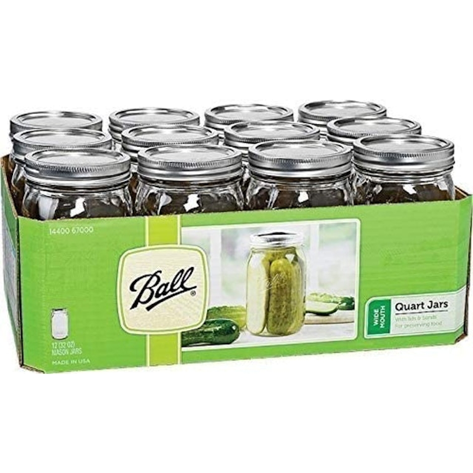 Ball Wide Mouth Quart Jars Image 1