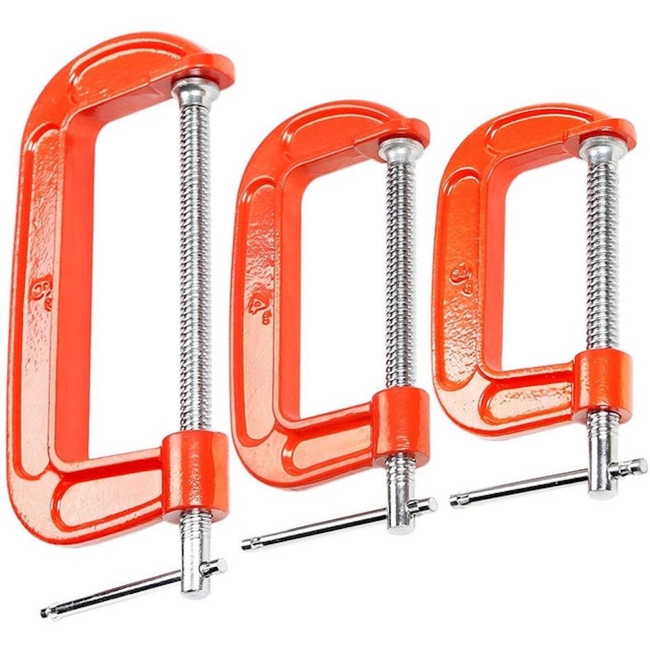 MAXPOWER 3 Piece C Clamp Set Image 1