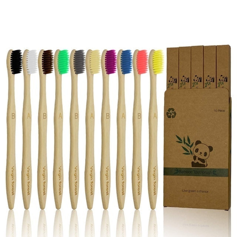 Virgin forest Bamboo Toothbrush Image 1