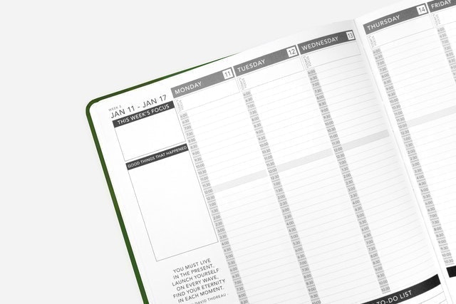Passion Planner Weekly 2021 Annual Planner Image 3