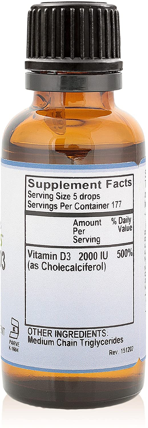 Pure Mountain Botanicals Vitamin D3 2000 IU Image 2