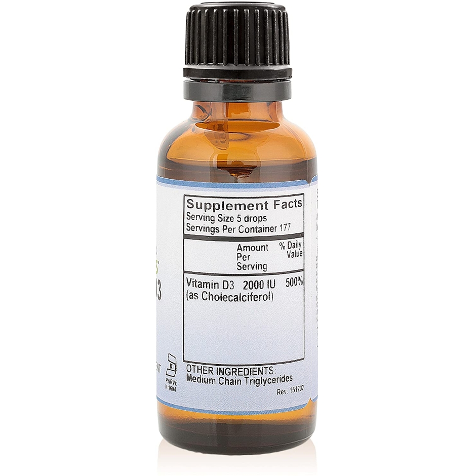 Pure Mountain Botanicals Vitamin D3 2000 IU Image 2