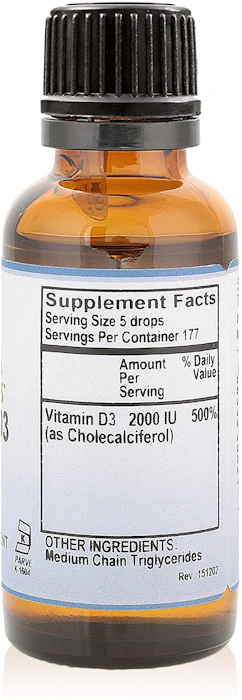 Pure Mountain Botanicals Vitamin D3 2000 IU Image 2