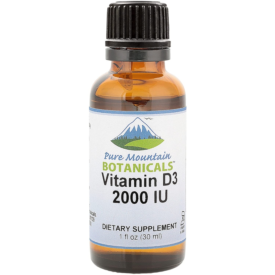Pure Mountain Botanicals Vitamin D3 2000 IU Image 1