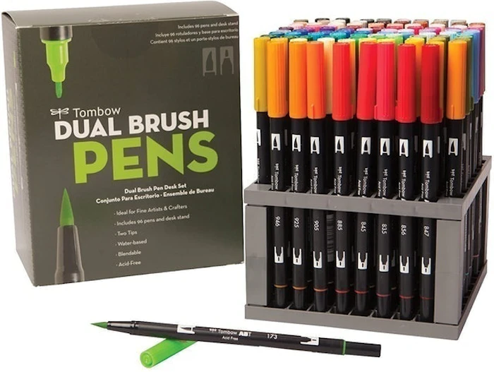Tombow Dual Brush Pen Art Markers Image 1