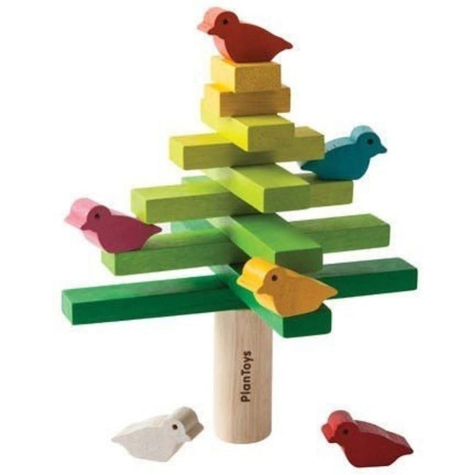 PlanToys Wooden Balancing Tree Learning Toy Image 1