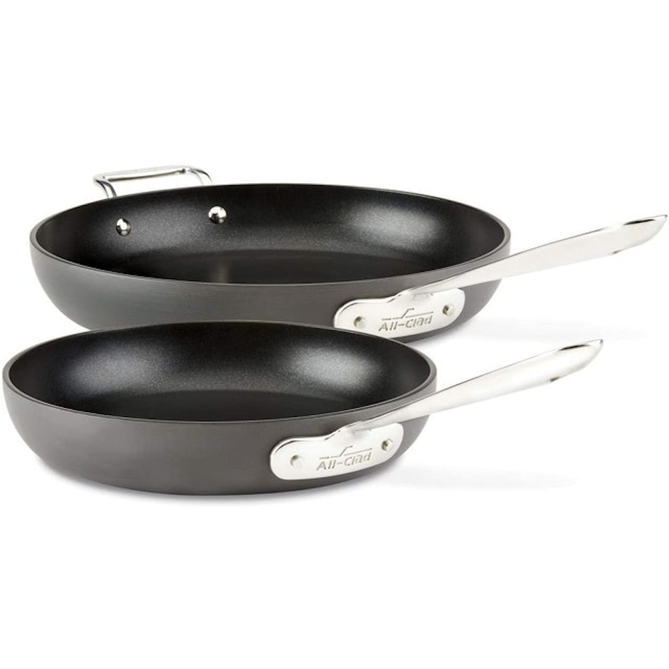 All-Clad Nonstick Fry Pan Set Image 1
