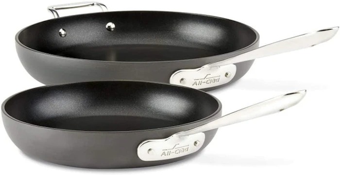 All-Clad Nonstick Fry Pan Set Image 1