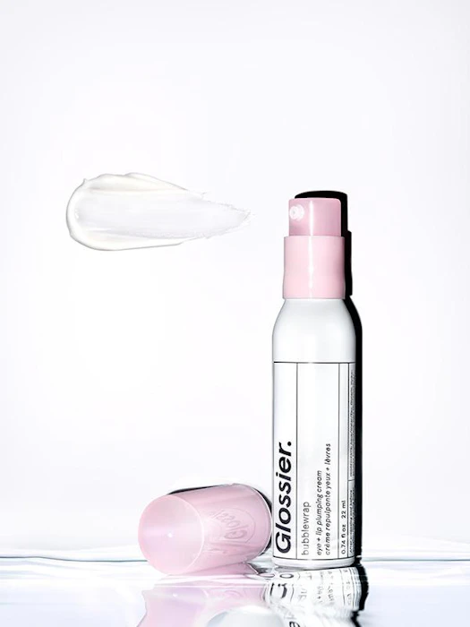 Glossier Bubblewrap Eye + Lip Plumping Cream Image 1