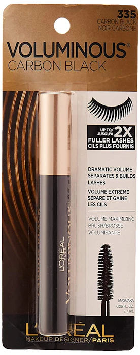 L'Oreal Paris Voluminous Carbon Black Mascara Image 2