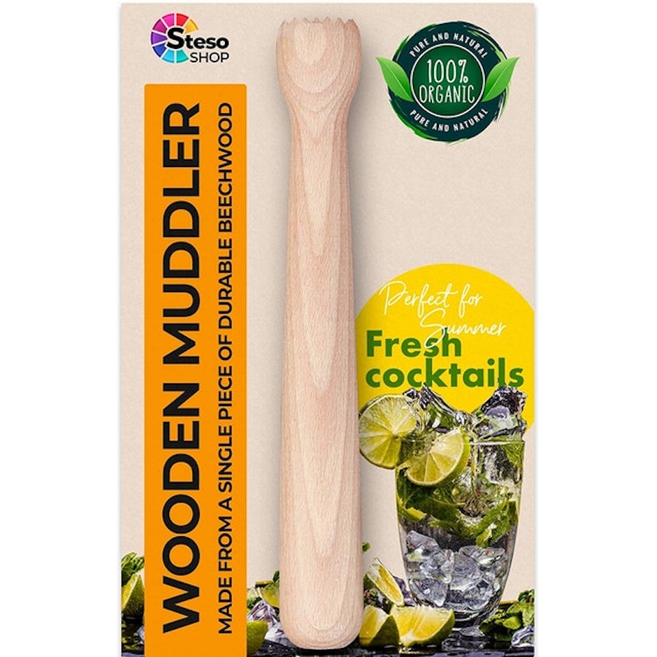 Steso Wooden Muddler Image 1