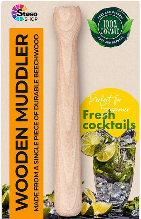 Steso Wooden Muddler Image 1