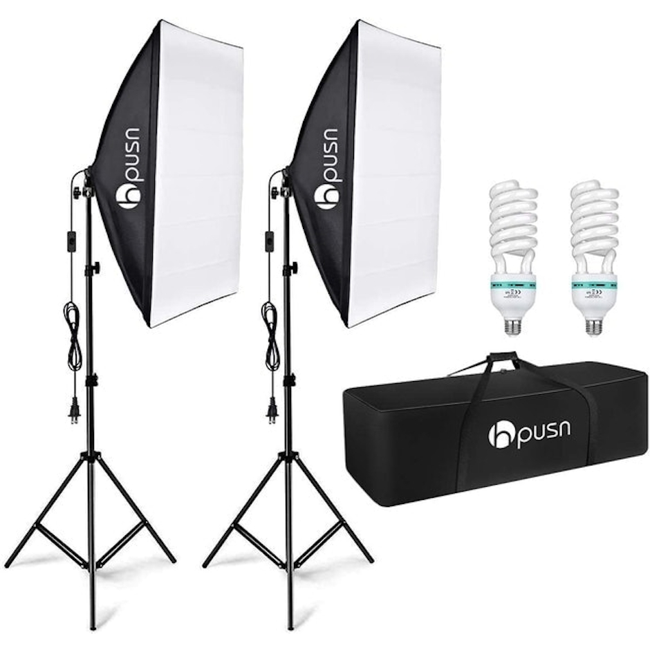 Hpusn Softbox Lighting Kit Image 1