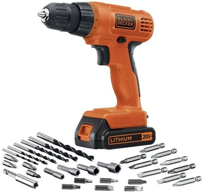 BLACK+DECKER 20V Max Cordless Drill/Driver Image 1