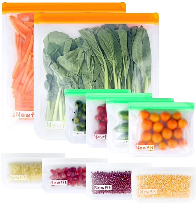 NewFit Reusable Ziplock Bags Image 1