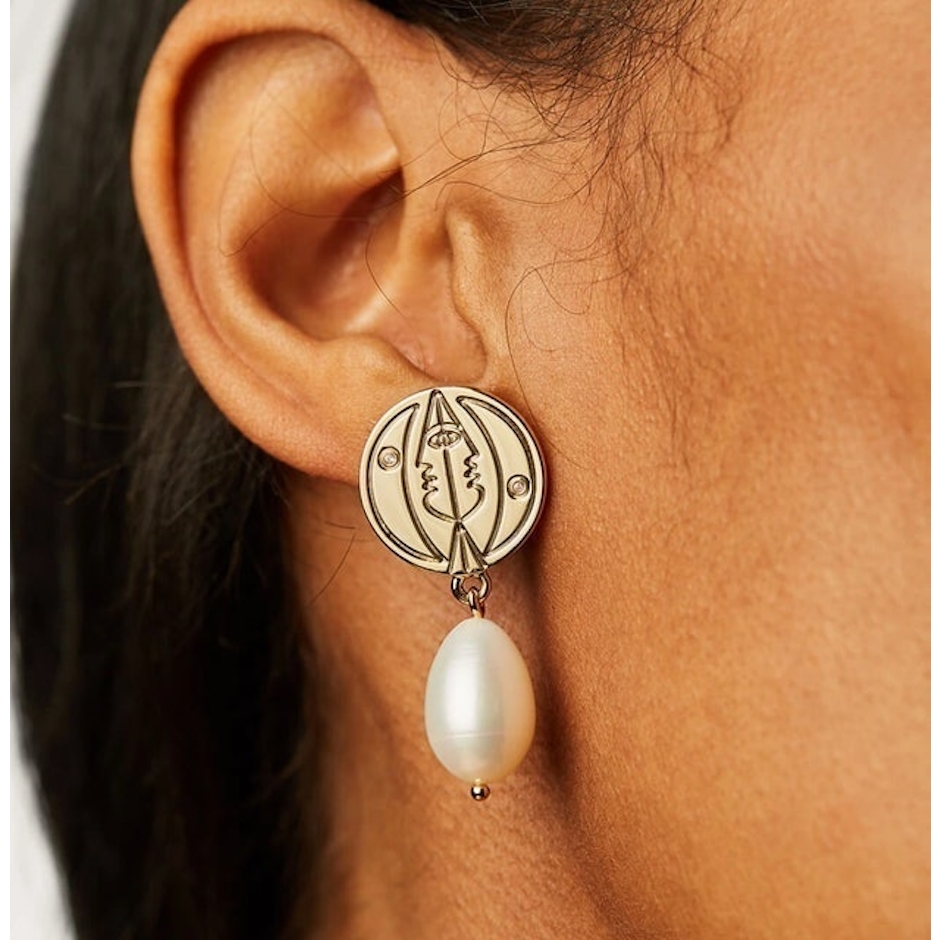 ana luisa Moon Earrings Image 2
