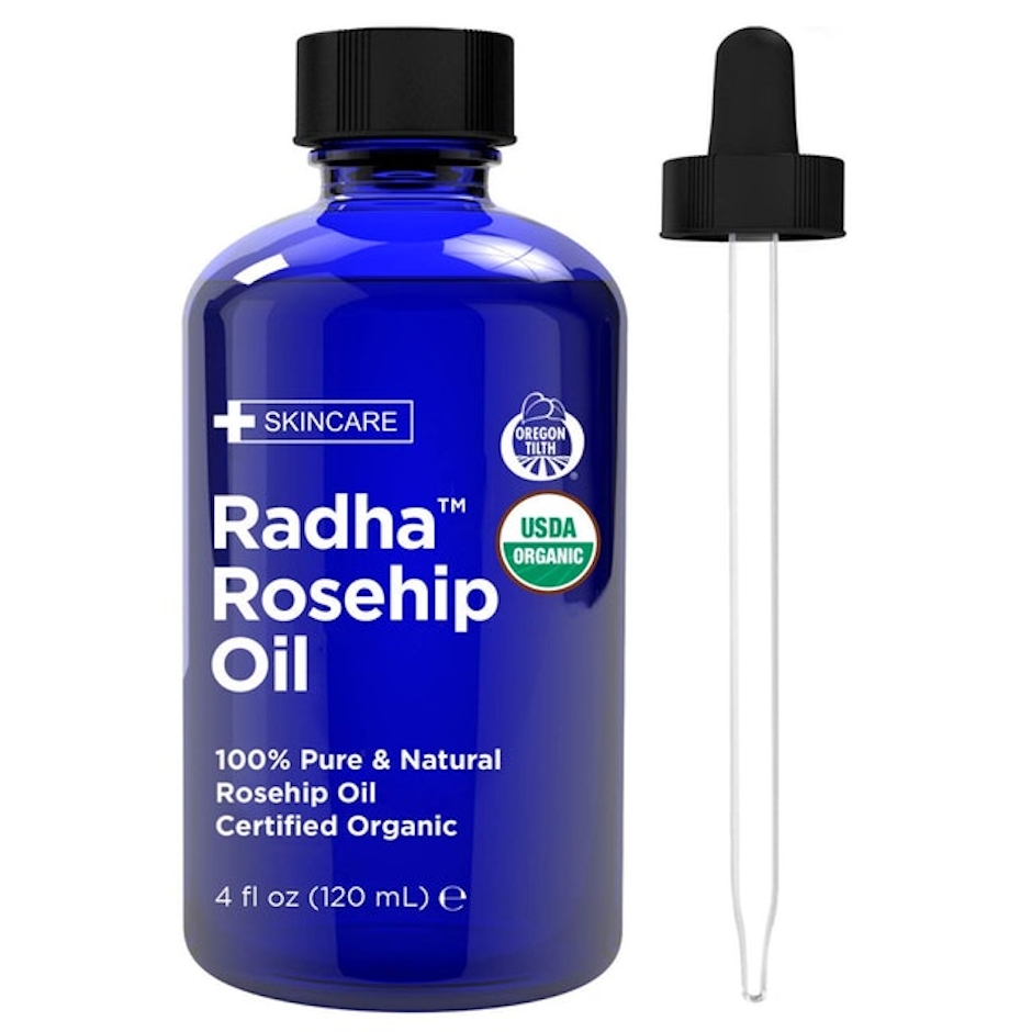 Radha Beauty Organic Cold Pressed Rosehip Oil Image 1