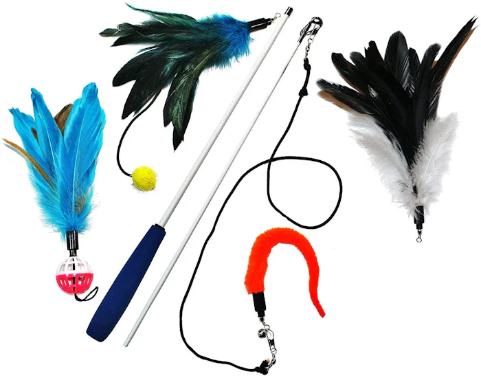 Pet Fit for Life Exerciser Interactive Cat Wand Image 1