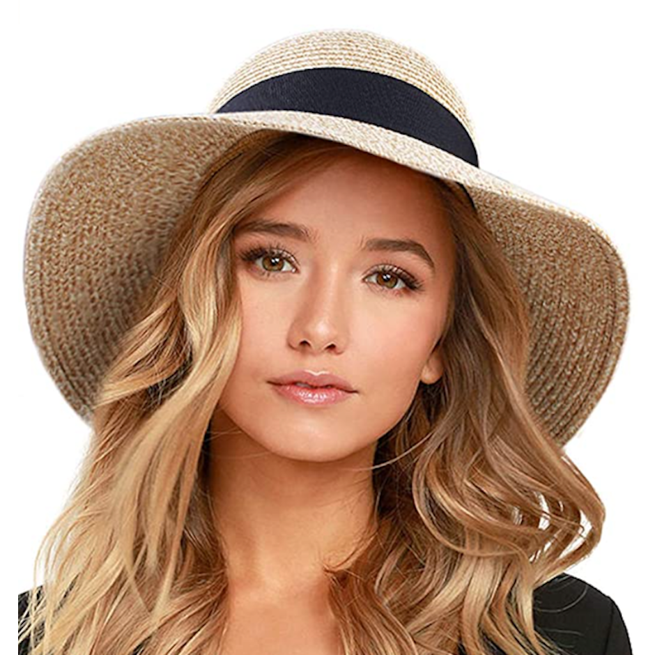 Furtalk Beach Sun Straw Hat Image 1