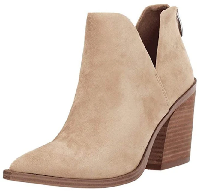 Fisace Womens Pointed Toe Ankle Boots Image 1