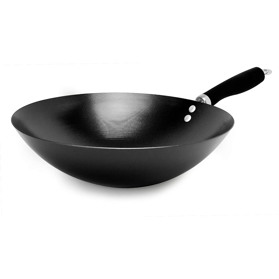 Ecolution Non-Stick Carbon Steel Wok Image 1