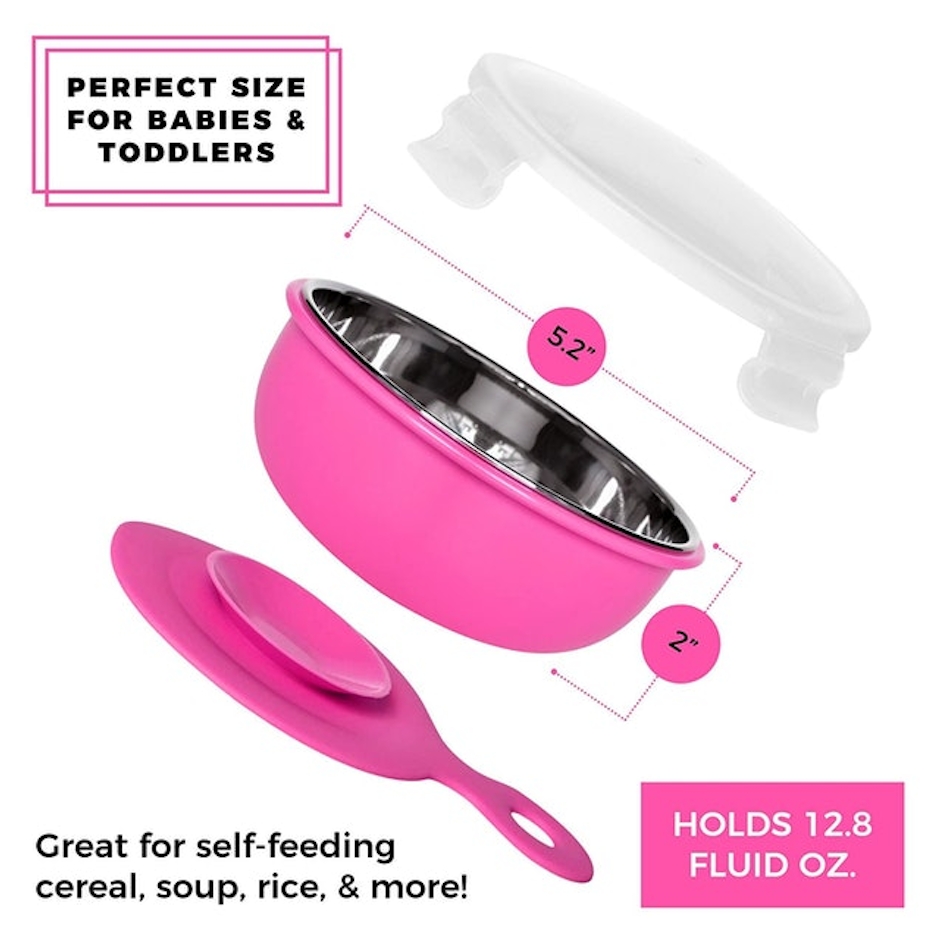 TOTWARE Baby and Toddler Feeding Bowls Image 2
