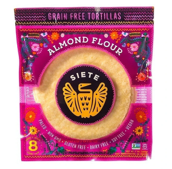 Siete Almond Flour Grain Free Tortillas Image 1