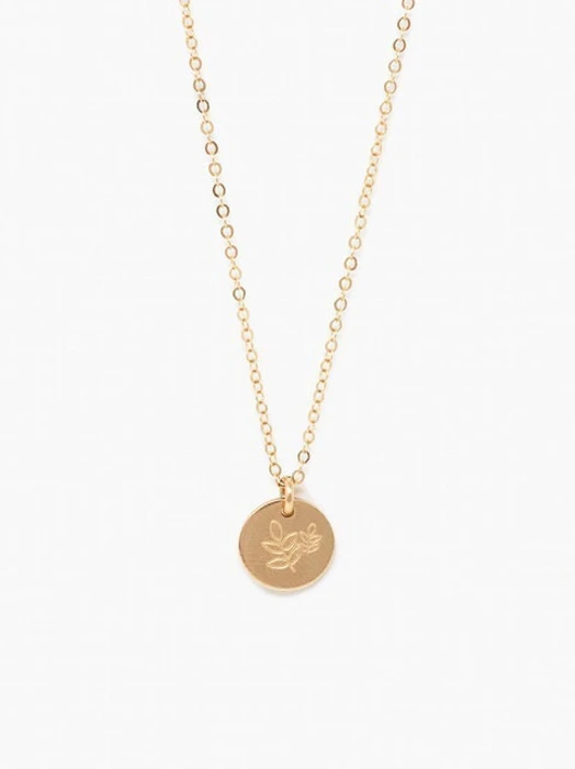 Able She's Worth More Grow Mini Tag Necklace Image 1