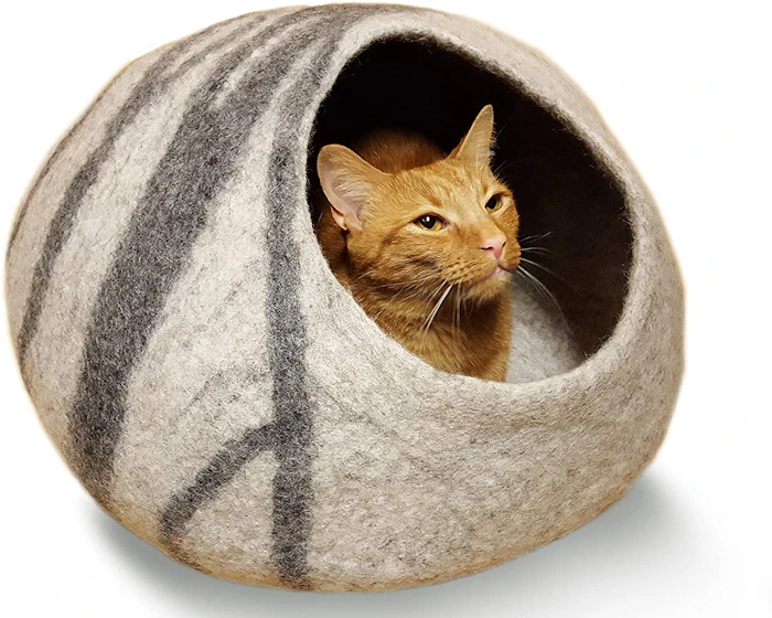 MEOWFIA Premium Cat Bed Cave Image 1