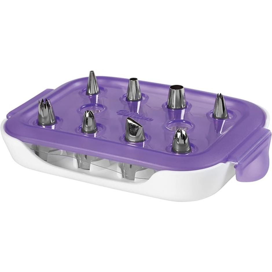 Wilton 8-Piece Decorating Tip Starter Set Image 1