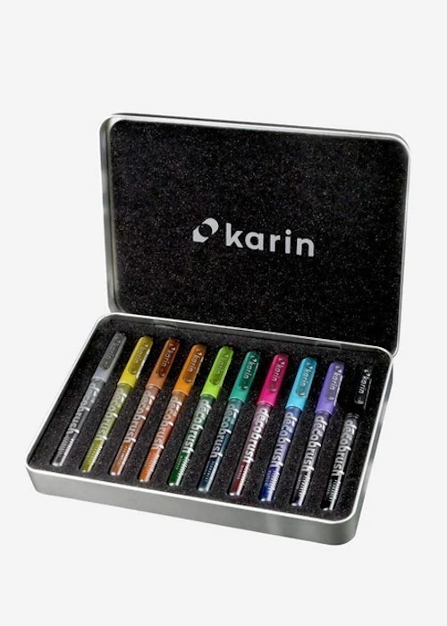 Karin Deco Brush Markers Metallic Image 1