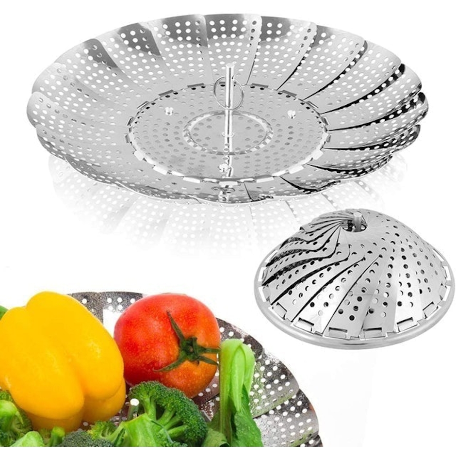 Sayfine Vegetable Steamer Basket Image 1