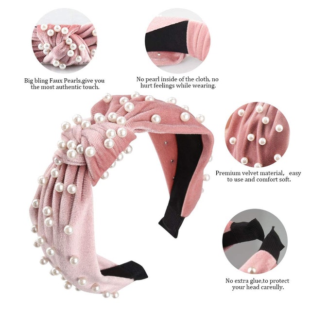 Allucho Velvet Wide Headbands Image 2