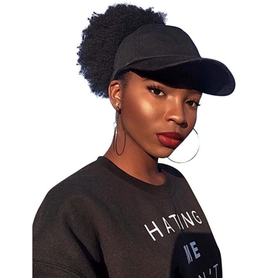 CurlCap Natural Hair Backless Cap Image 1