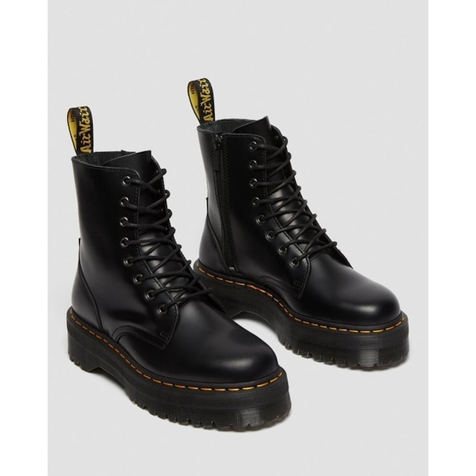 Dr. Martens Jadon Smooth Leather Platform Boots Image 2