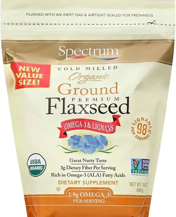 Spectrum Organic Ground Premium Flaxseed Image 1