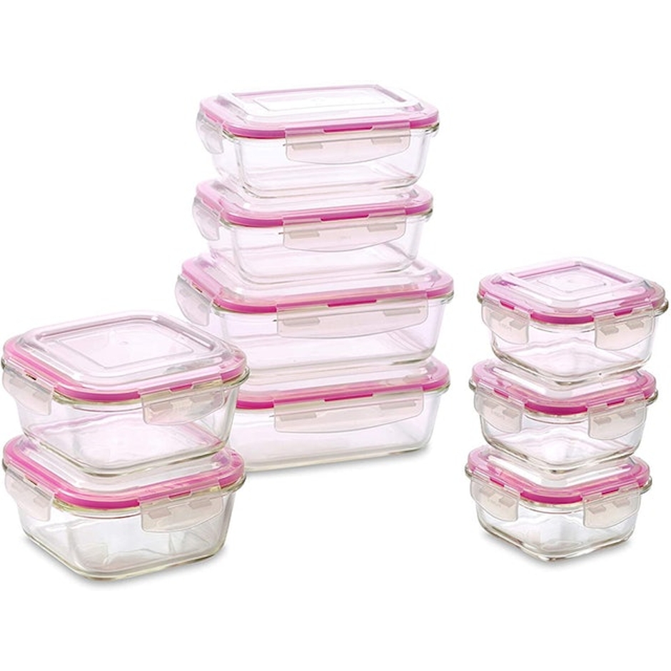 WonderVeg Glass Food Storage Containers Image 1