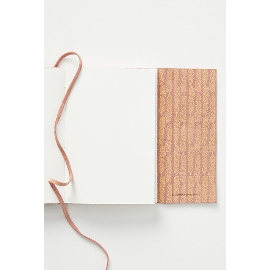 Anthropologie Braided Suede Journal Image 2