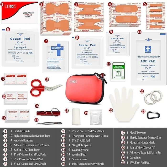 I GO Hard Shell Compact First Aid Kit Image 2