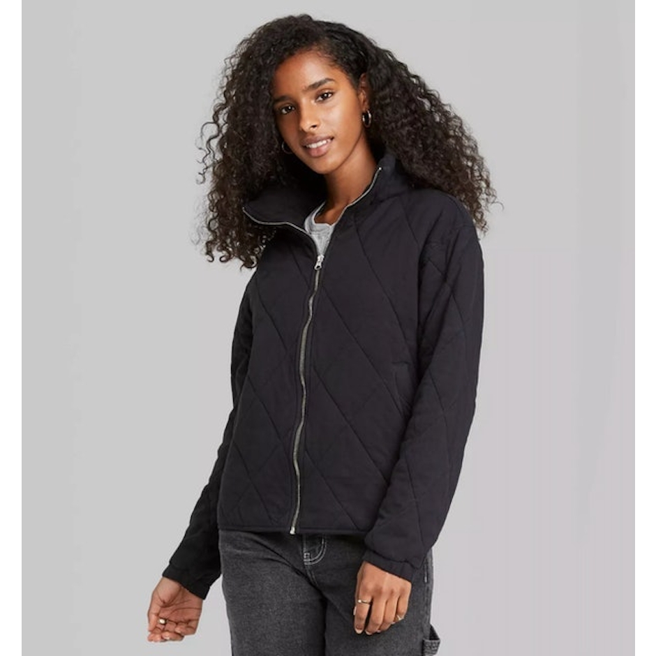 Wild Fable Women's Quilted Jacket Image 1