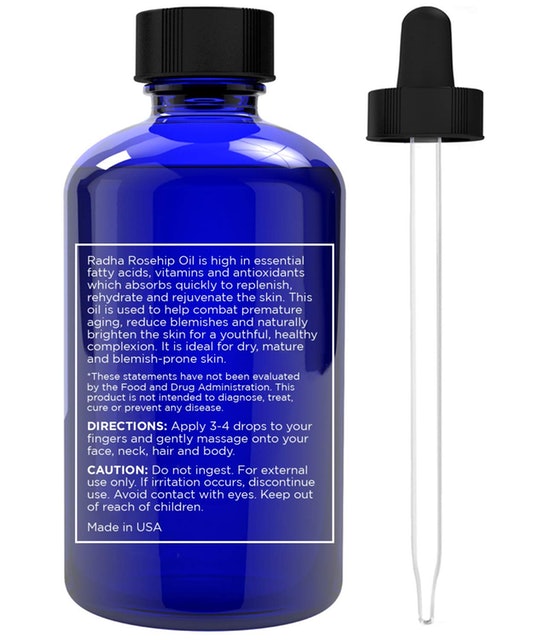 Radha Beauty Organic Cold Pressed Rosehip Oil Image 2