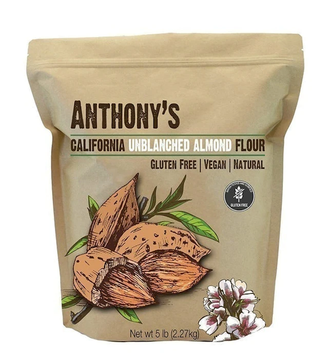 Anthony's Unblanched Almond Meal Flour Image 1