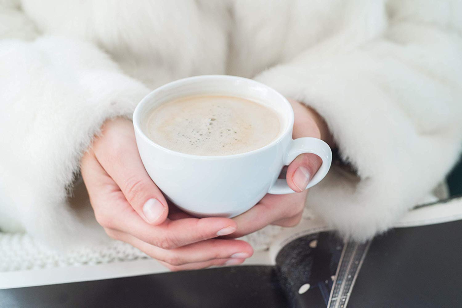 Amuse Home Professional Barista Cozy Cappuccino Mug Image 2