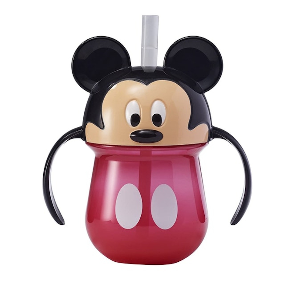 The First Years Mickey Baby Trainer Straw Cup Image 1
