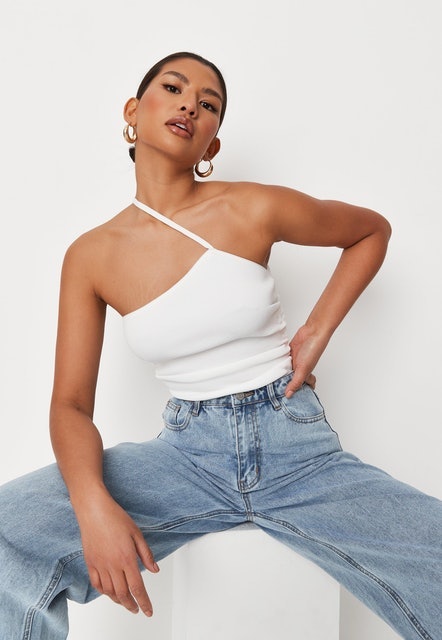 Missguided One-Strap Knit Bodysuit Image 2