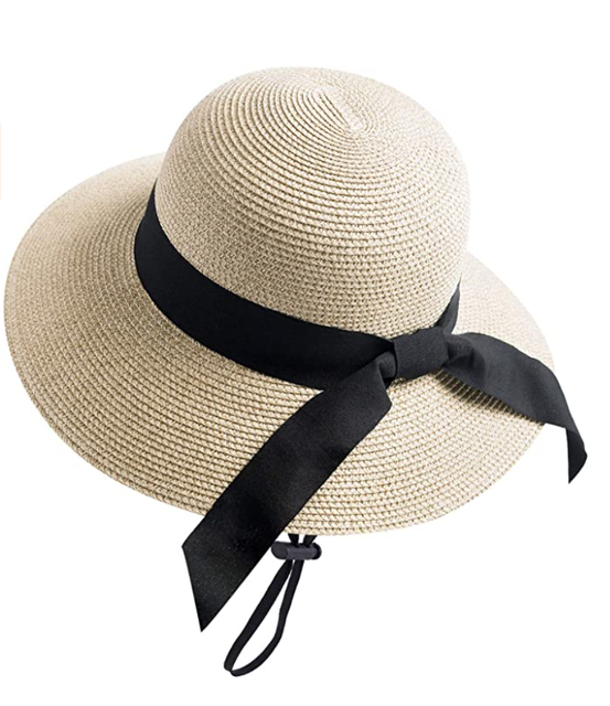 Furtalk Beach Sun Straw Hat Image 2